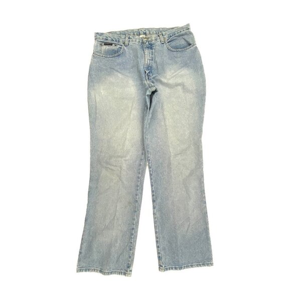 NY Jeans Bootcut Women's size 16 Medium Wash Blue Denim jeans - Picture 1 of 3
